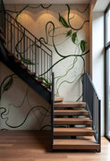 Papier peint escalier