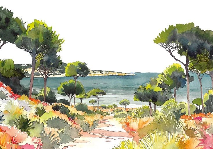 Papier peint panoramique air estival, XXL, tendance