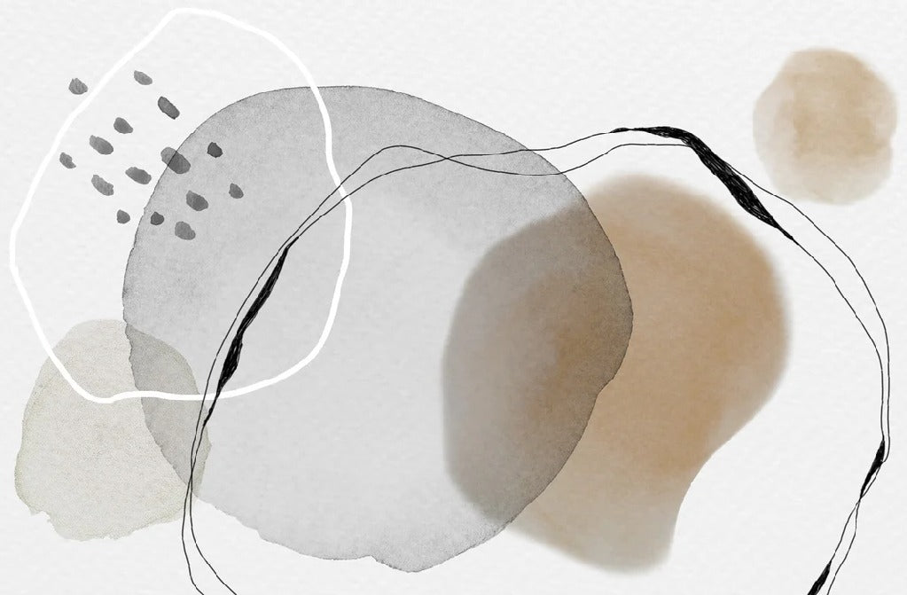 Papier peint panoramique cercle, XXL, tendance