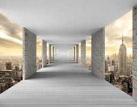 Papier peint trompe l'oeil New York Hall, XXL, tendance