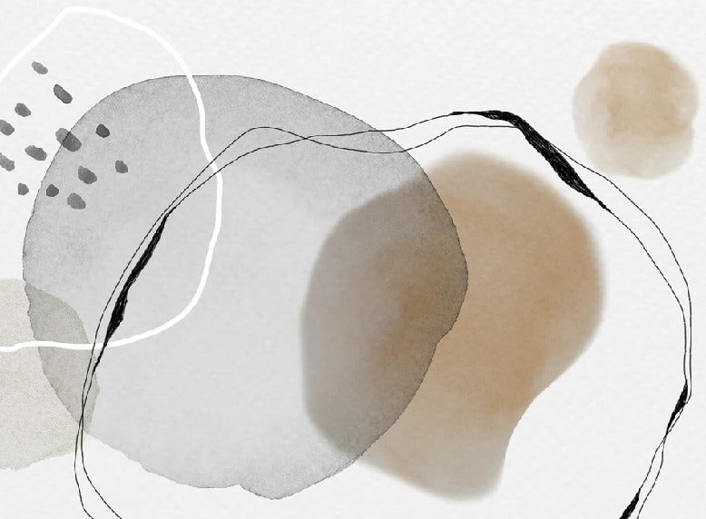 Papier peint panoramique cercle, XXL, tendance