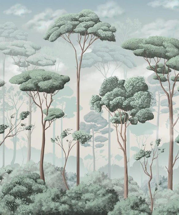 Papier peint panoramique pinède volupté, XXL, tendance