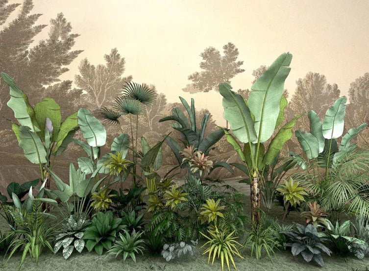 Papier peint Jungle tendance indonésia
