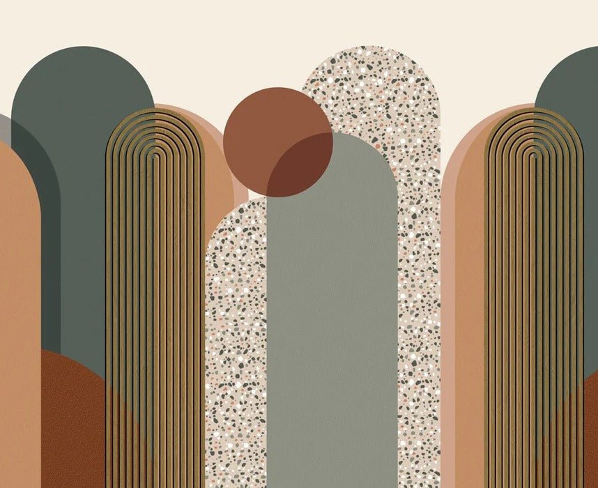 Papier peint Art déco graphique tendance, XXL, tendance