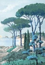 Papier peint balade dans les calanques, XXL, tendance