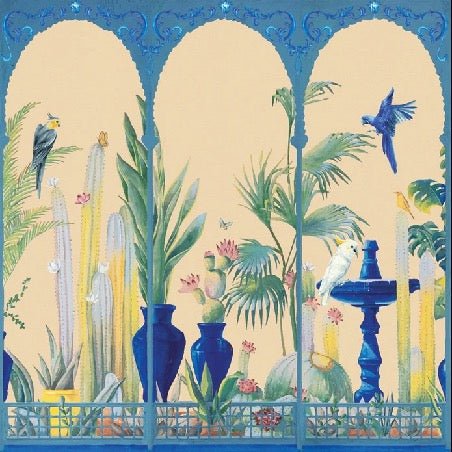 Papier peint panoramique jardin tropical, XXL, tendance