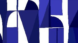 Papier peint Memphis style bleu, XXL, tendance