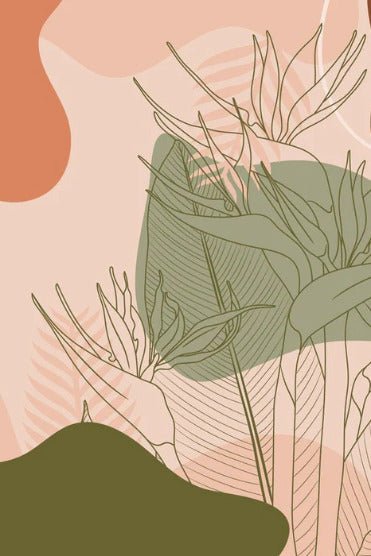 Papier peint panoramique art paint, XXL, tendance