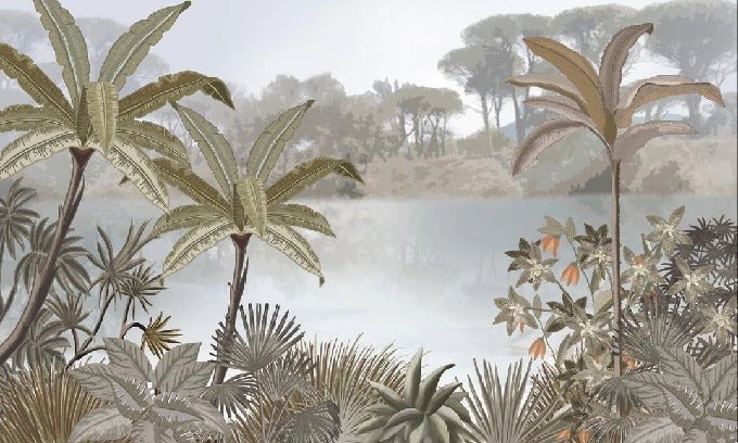 Papier peint sur mesure Jungle tendance peinture, XXL, tendance