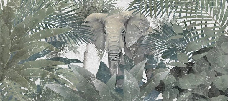 Papier peint Elephant d'Amazonie