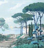 Papier peint balade dans les calanques, XXL, tendance