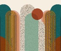 Papier peint Art pop déco graphique tendance, XXL, tendance