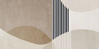 Papier peint forme créative, mural concept, tendance