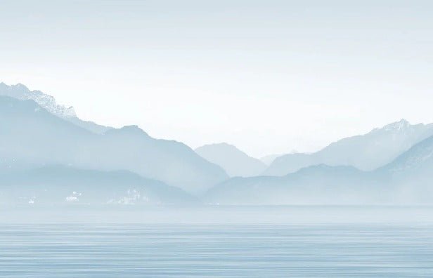 Papier peint Annecy et son lac paisible