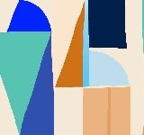 Papier peint Memphis style vibrant, XXL, tendance