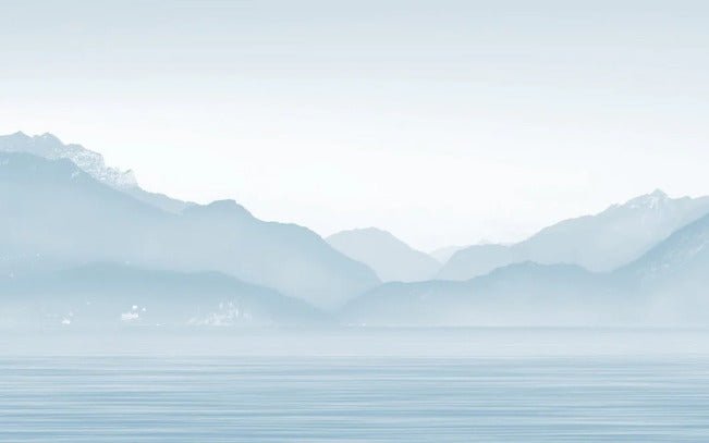 Papier peint Annecy et son lac paisible
