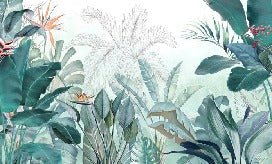 Papier peint panoramique tropical quintessence