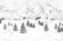 Papier peint Aiguilles d'Arves, XXL, tendance