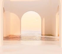 Papier peint panoramique design sunset arch, XXL, tendance