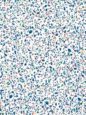 Papier peint effet terrazzo condensé, XXL, tendance