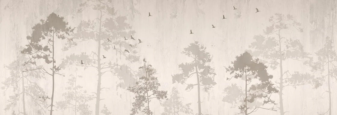 Papier peint Forêt automnale, XXL, tendance