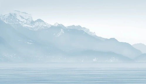 Papier peint Annecy et son lac paisible