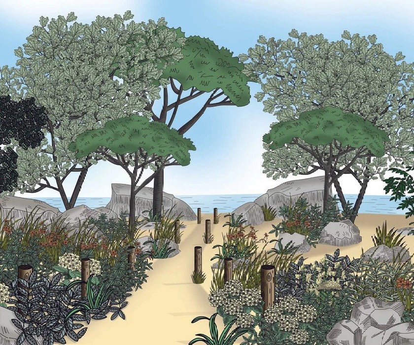 Papier peint paysage France bord de mer, XXL, tendance