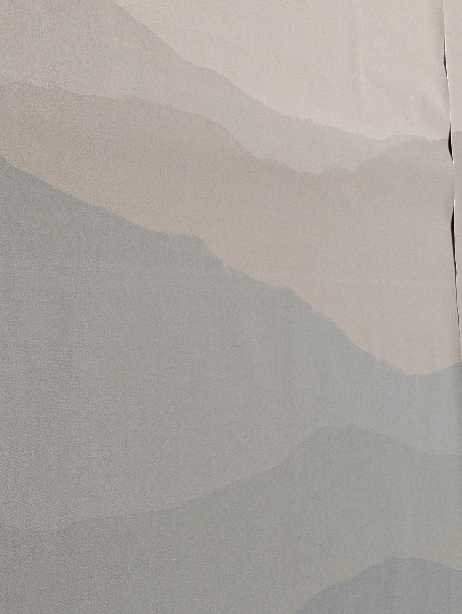 Papier peint Panoramique Dunes Terracotta H260cmx L370cm - Matière Softouch