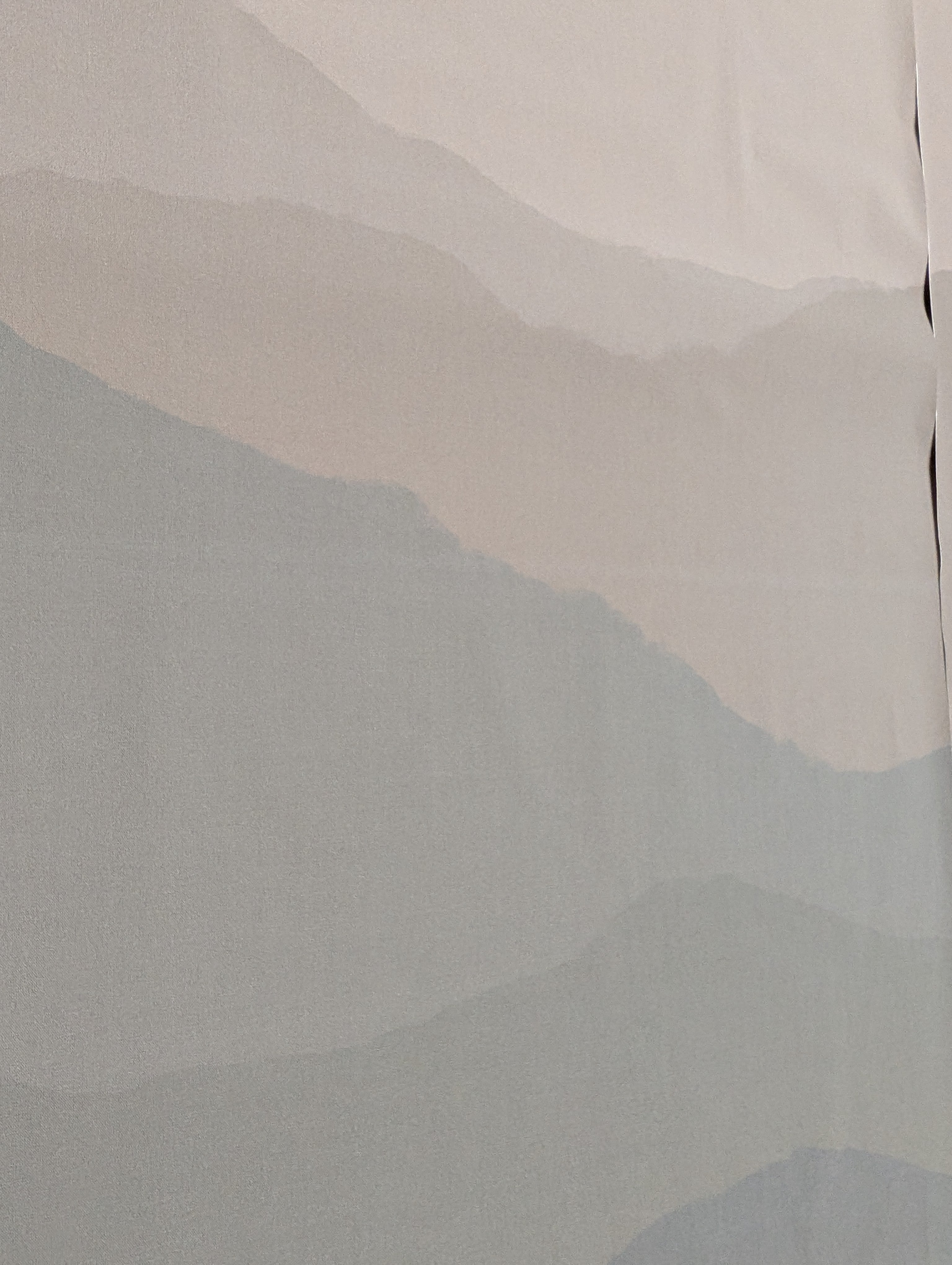 Papier peint Panoramique Dunes Terracotta H260cmx L370cm- Matière Softouch