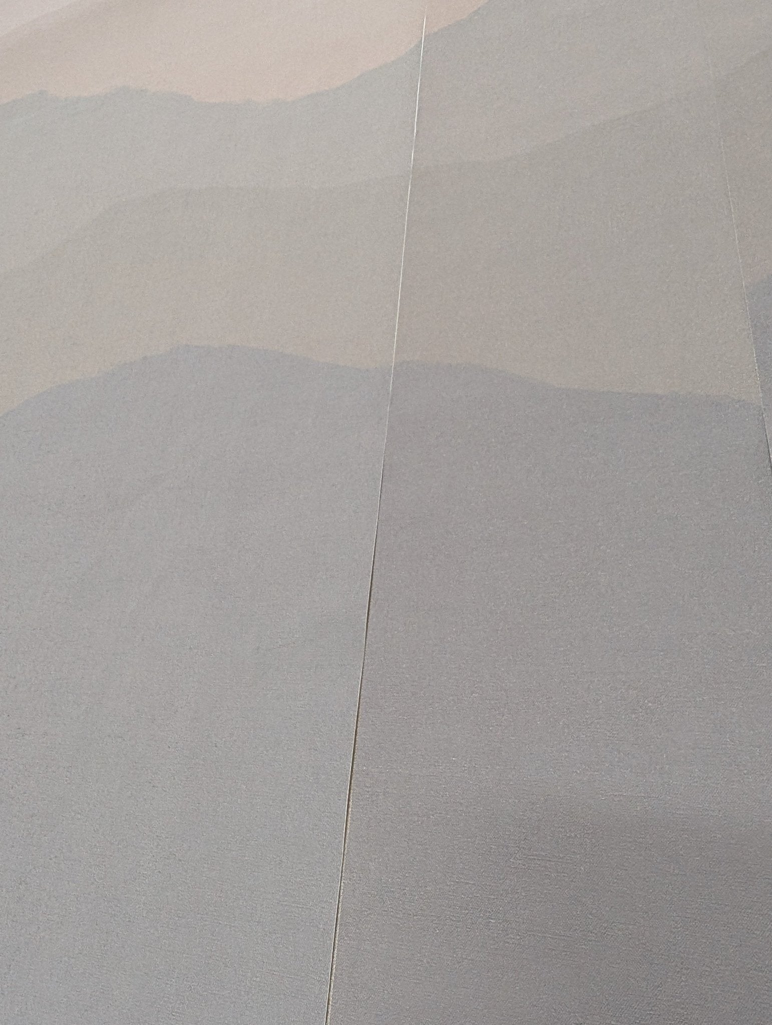 Papier peint Panoramique Dunes Terracotta H260cmx L370cm - Matière Softouch