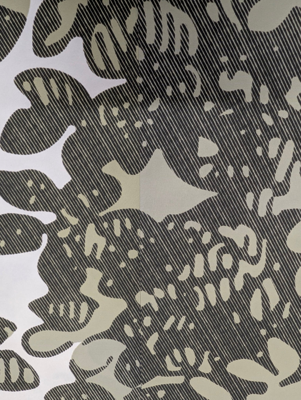 Papier peint Paysage Forêt Gravure H370cm x L520cm - Matière Softouch
