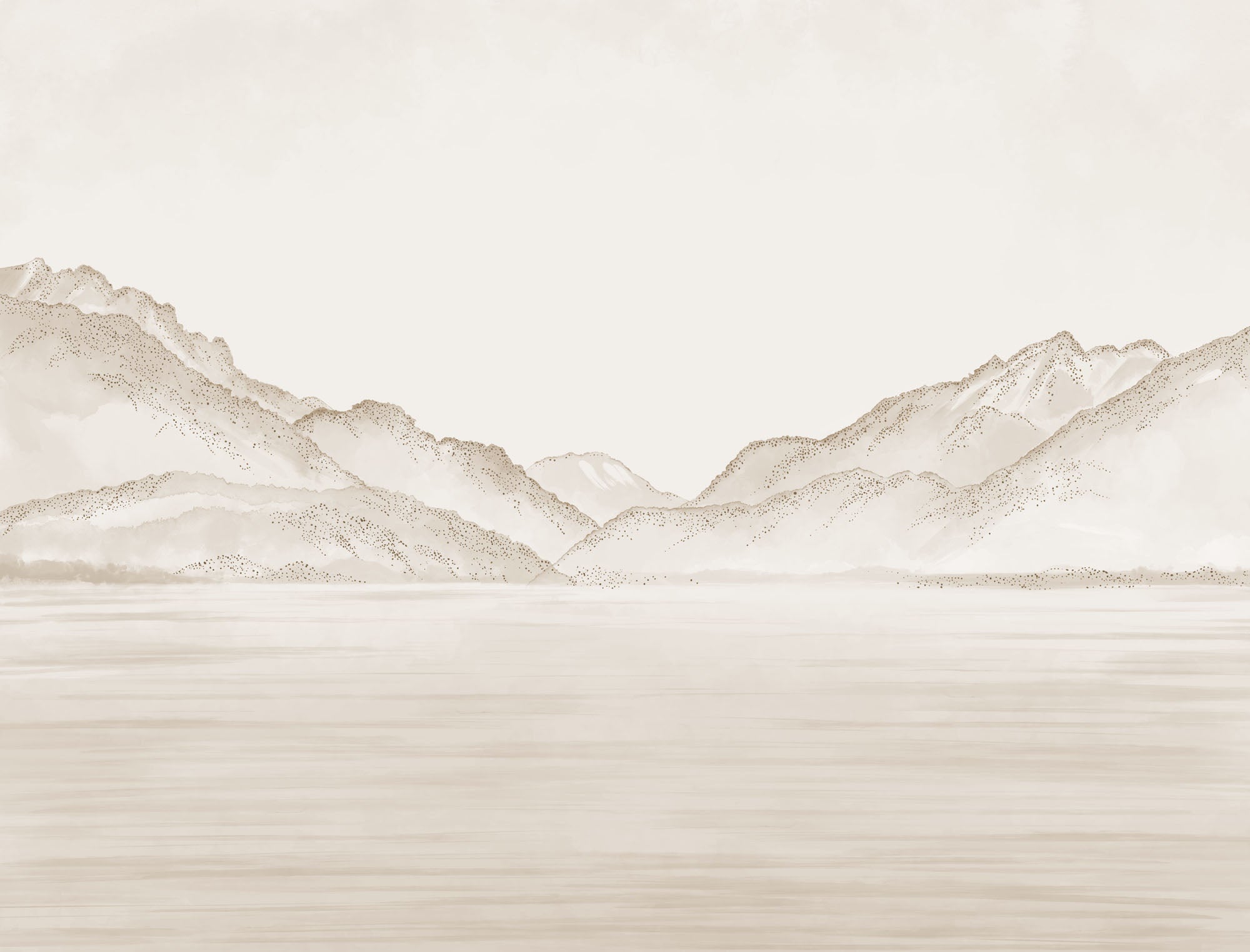 Papier peint escalier - Lac d'Annecy - Muralconcept
