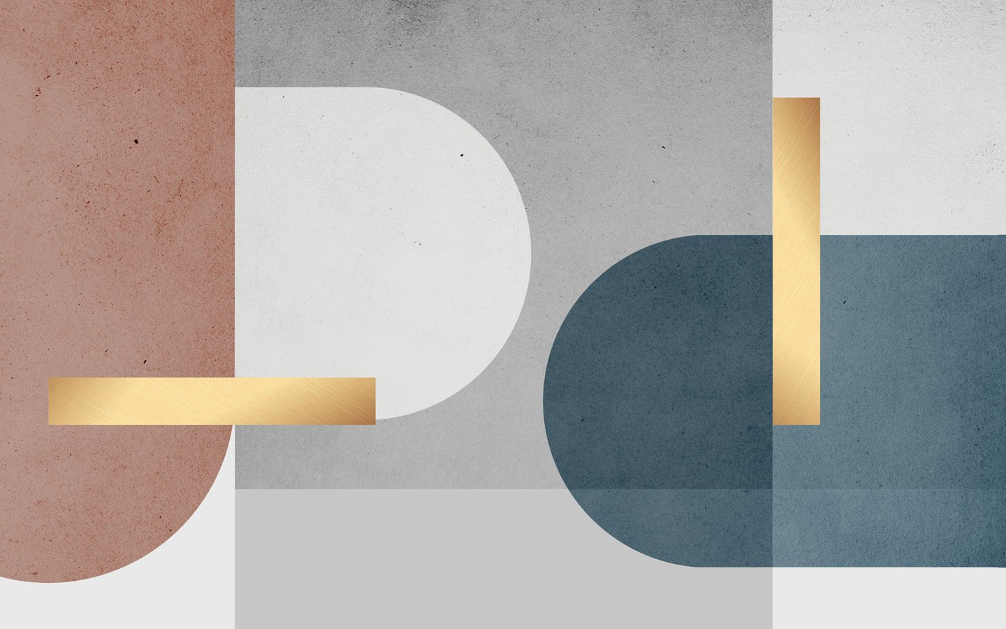 Papier peint ciment graphique - Muralconcept
