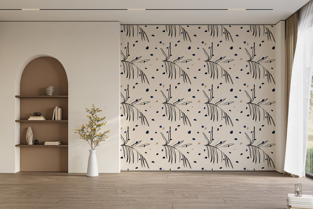 Papier peint zen paysage minimaliste - Muralconcept