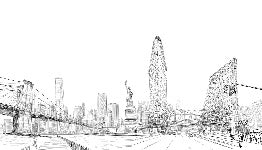 Papier peint architecture New York, XXL, tendance