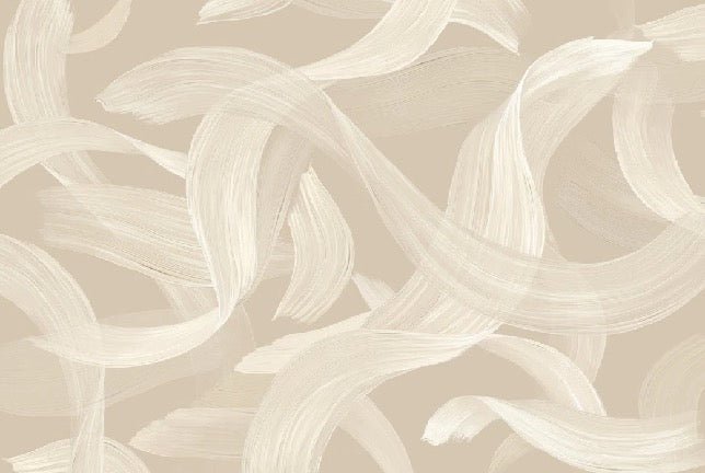 Papier peint contemporain – Beige vibration, XXL, tendance