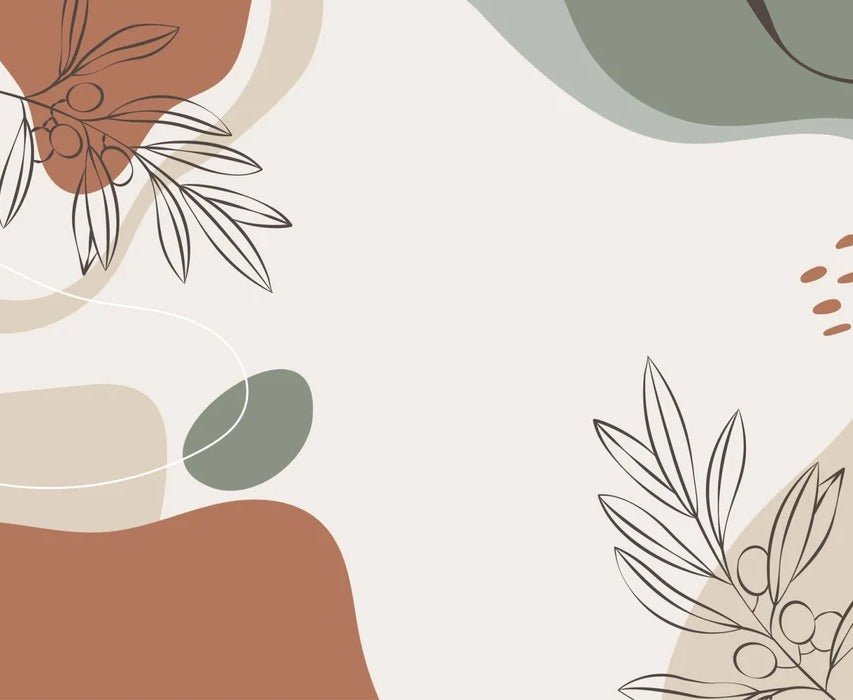 Papier peint panoramique feuillage olivaissance, XXL, tendance