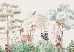 Papier peint chambre enfant nature magique beige, XXL, tendance