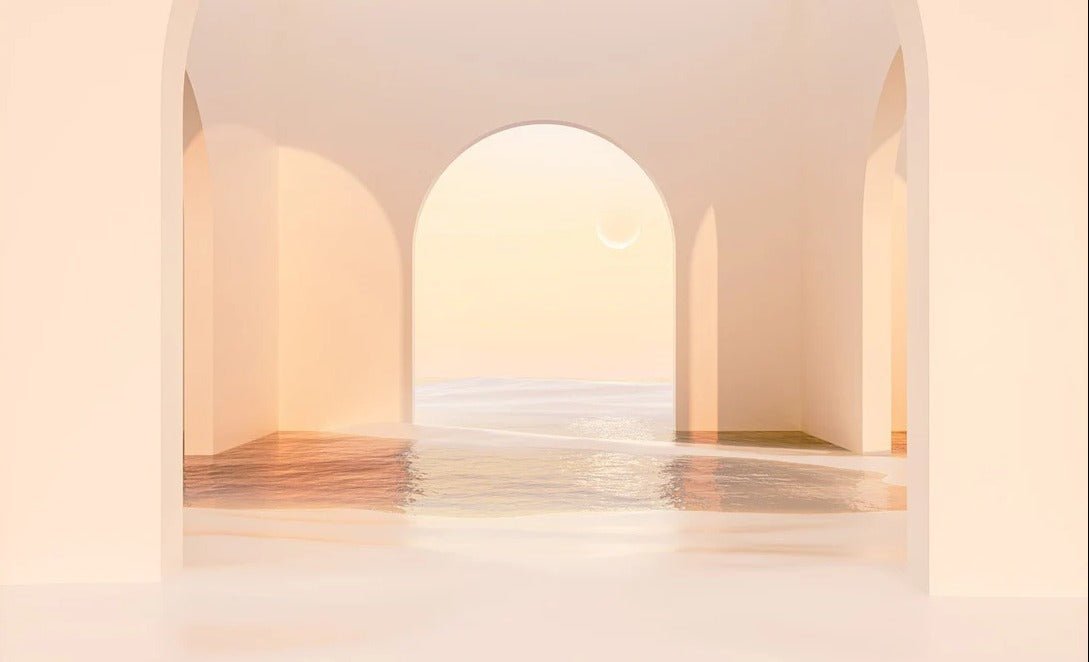 Papier peint panoramique design sunset arch, XXL, tendance