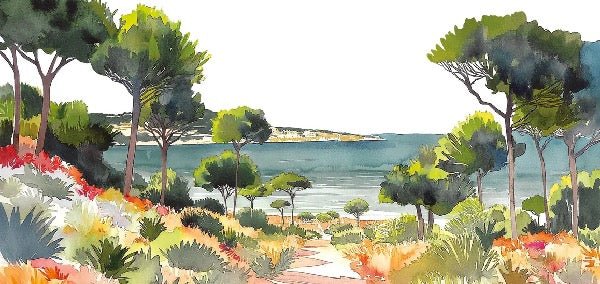 Papier peint panoramique air estival, XXL, tendance