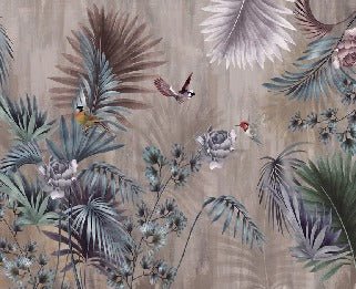Papier peint Jungle Exotique & Bird