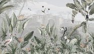 Papier peint mirage tropical, XXL, tendance