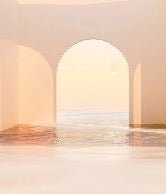 Papier peint panoramique design sunset arch, XXL, tendance