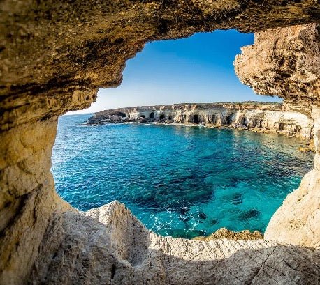 Papier peint salle de bain grotte marine, XXL, tendance