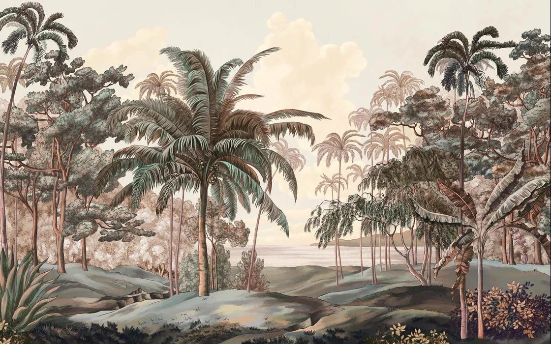 Papier peint paysage Célèbes terra, XXL, tendance