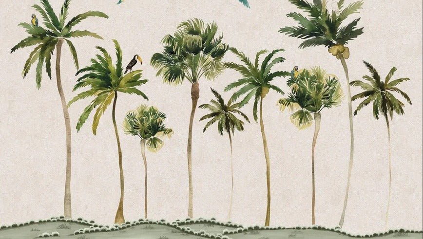 Papier peint rêve de palmier, XXL, tendance