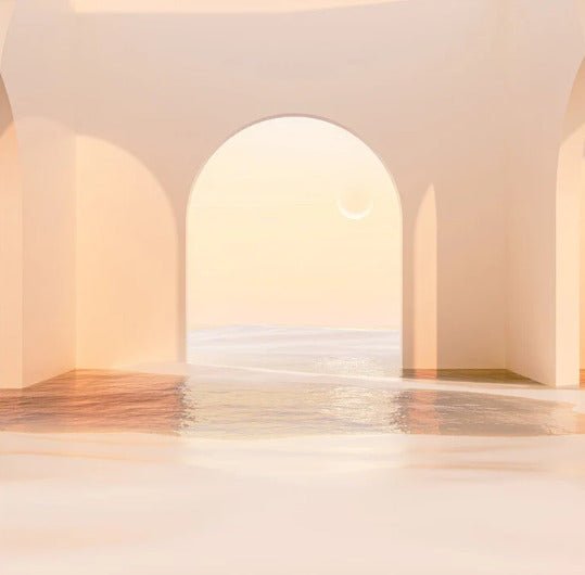 Papier peint panoramique design sunset arch, XXL, tendance