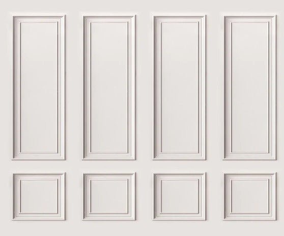 Papier peint panoramique moulure Haussmanienne, XXL, tendance