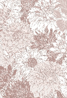 Papier peint fleur Dahlia - Muralconcept