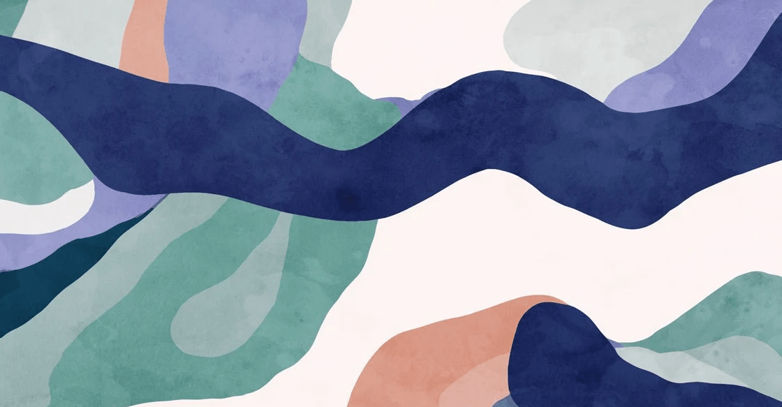 Papier peint abstrait ondulation - Muralconcept